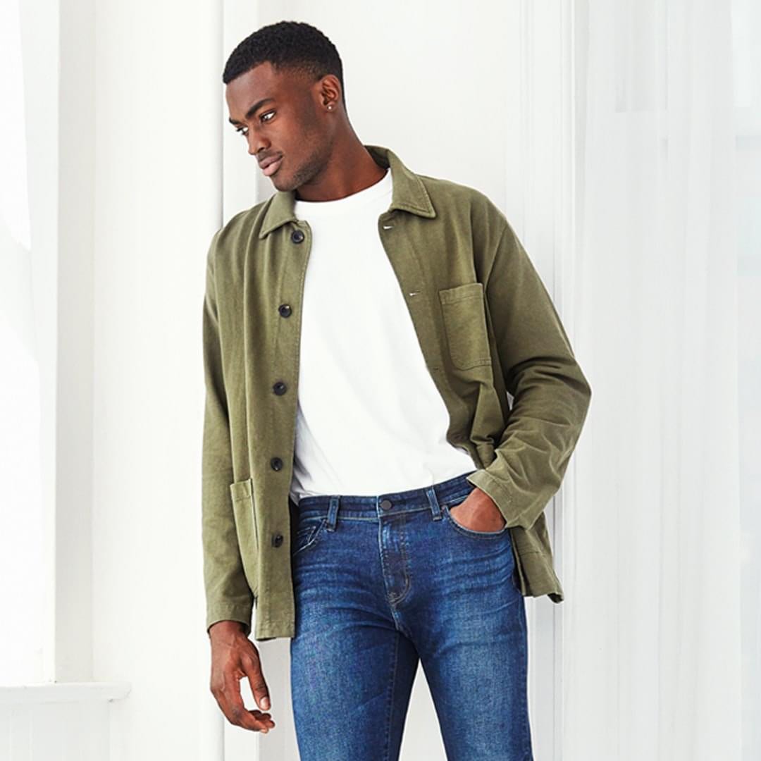 Uniqlo Washed Jersey Work Jacket xl Men s Fashion Coats