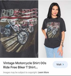 Vintage motorcycle tee