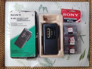 Vintage Sony Micro Cassette Recorder