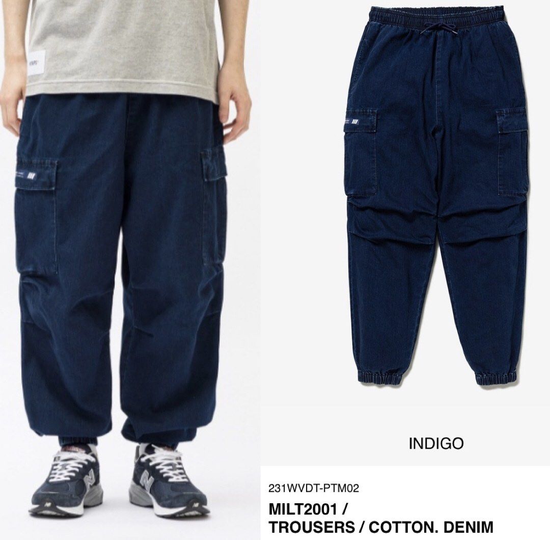 注目の福袋！ wtaps MILT2001 trousers denim S gimmick ワークパンツ ...