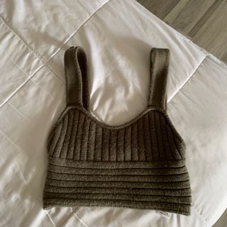 Zara Knit Cropped Top