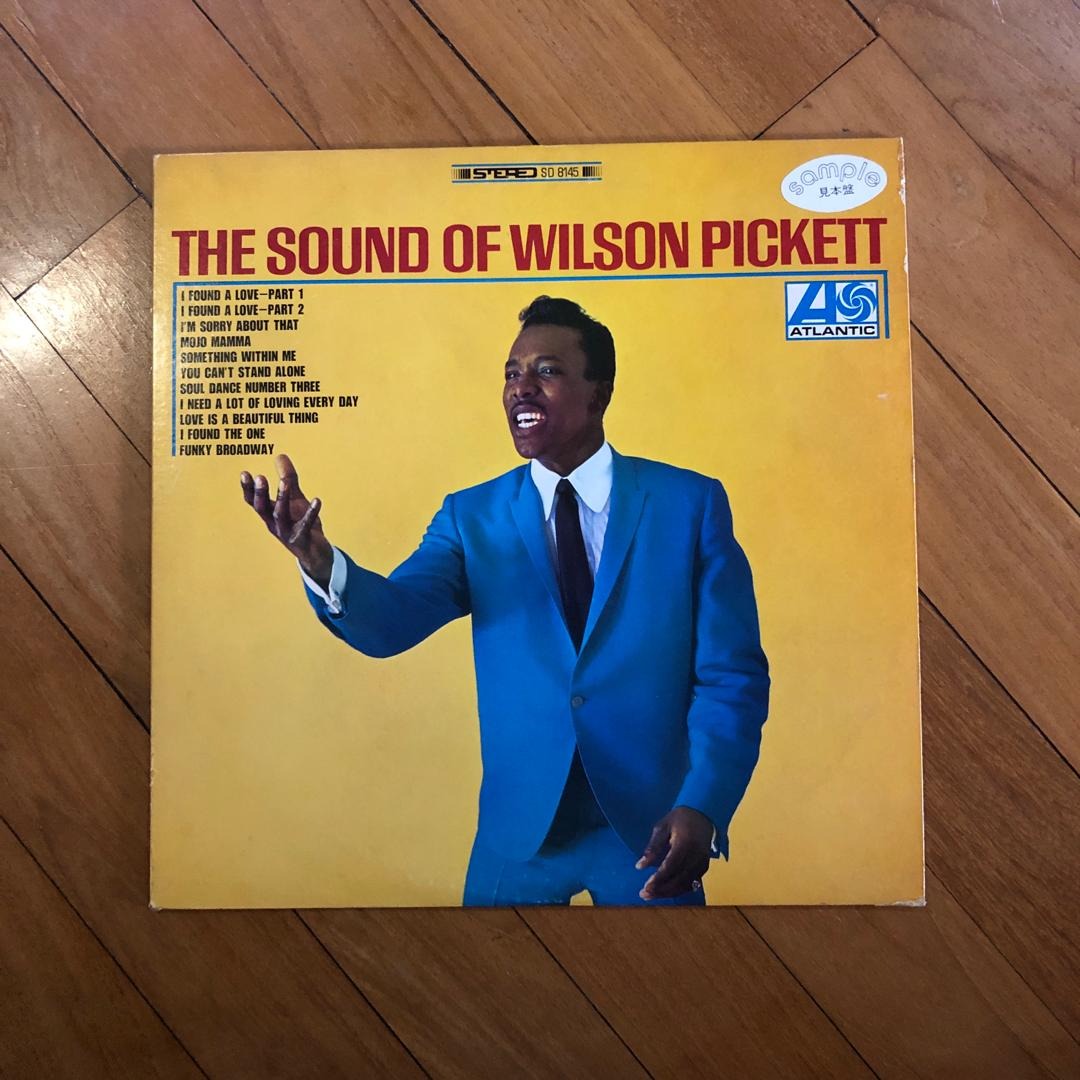14468 Wilson Pickett - The Sound Of Wilson Pickett (JP 1974 Promo) P-6166A  Reissue/LP/Funk