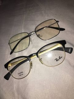 2 for 199 Authentic Ray-ban Eyeglasses and Silver Metallic Eye Frame