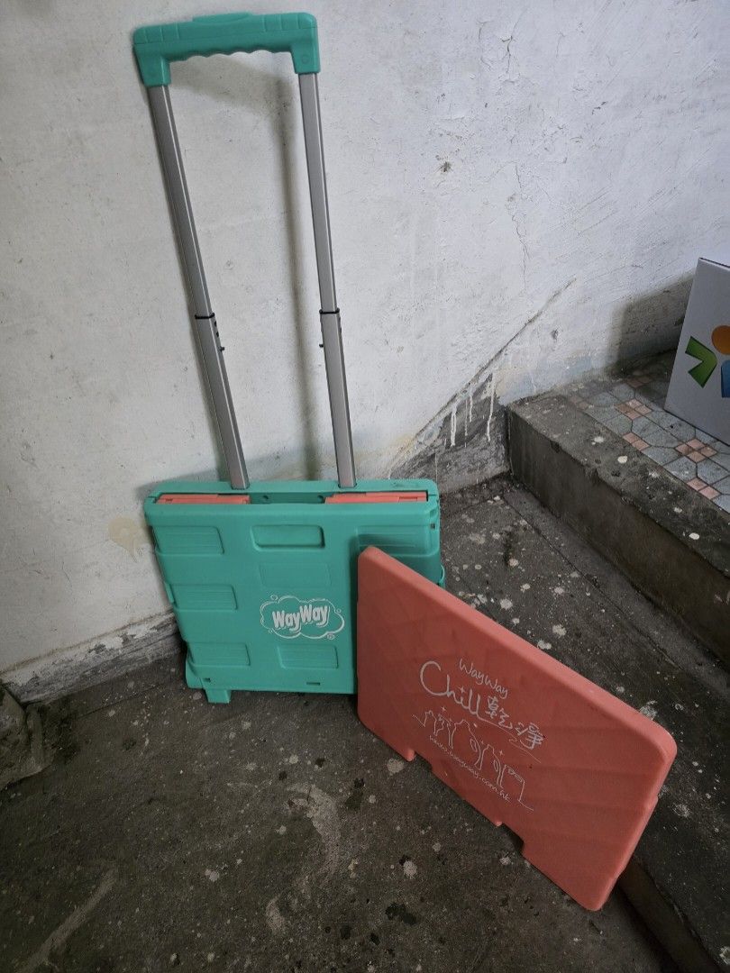 二手摺合式購物箱, 其他, 其他- Carousell