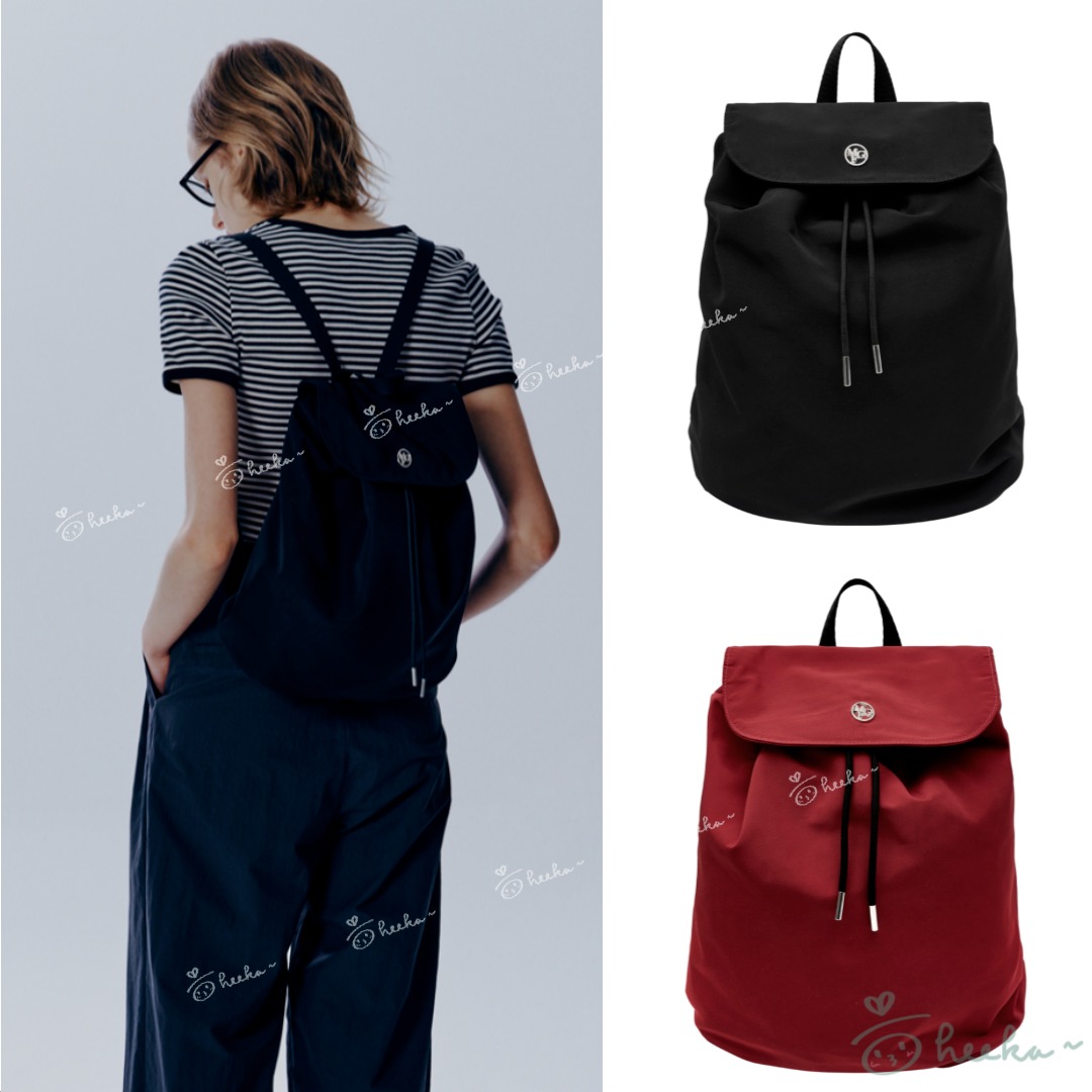【MARITHEFRANCOISGIRBAUD】CIRCLE LOGO BACKPACK MARITHÉ FRANÇOIS GIRBAUD CIRCLE LOGO BACKPACK