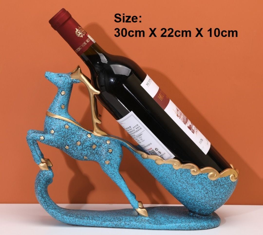 Wine Stand Furnishing Bar Table Home Furnishing Ornaments Red Wine Rack Articles Deer