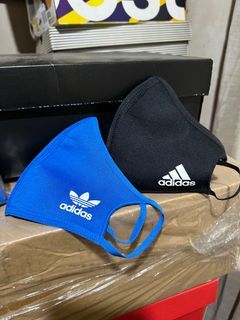 Adidas face mask blue