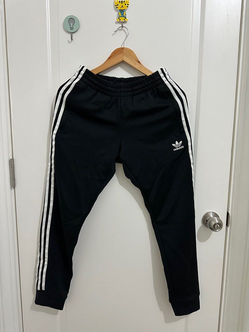 Adidas 3 stripe skinny joggers outlet