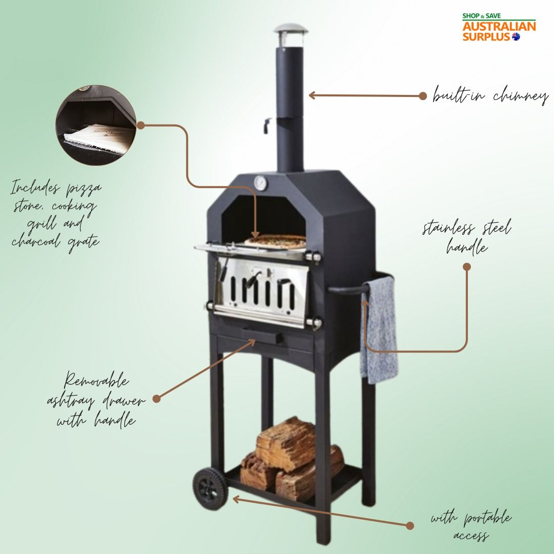 Aldi Outdoor Woodfire Pizza Oven, TV & Home Appliances, Kitchen Appliances, Ovens & Toasters on