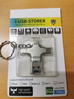 SD Card Reader for iPhone, Android, Type-C, and PC