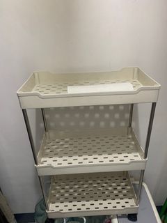 Bath rack with wheel bathroom  shelves