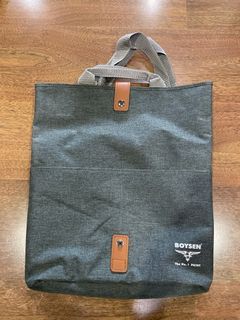 Boysen Gray Canvas 2 Way Shoulder Bag [BRAND NEW SUPER SALE]