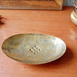 Brass incense holder, lightweight
