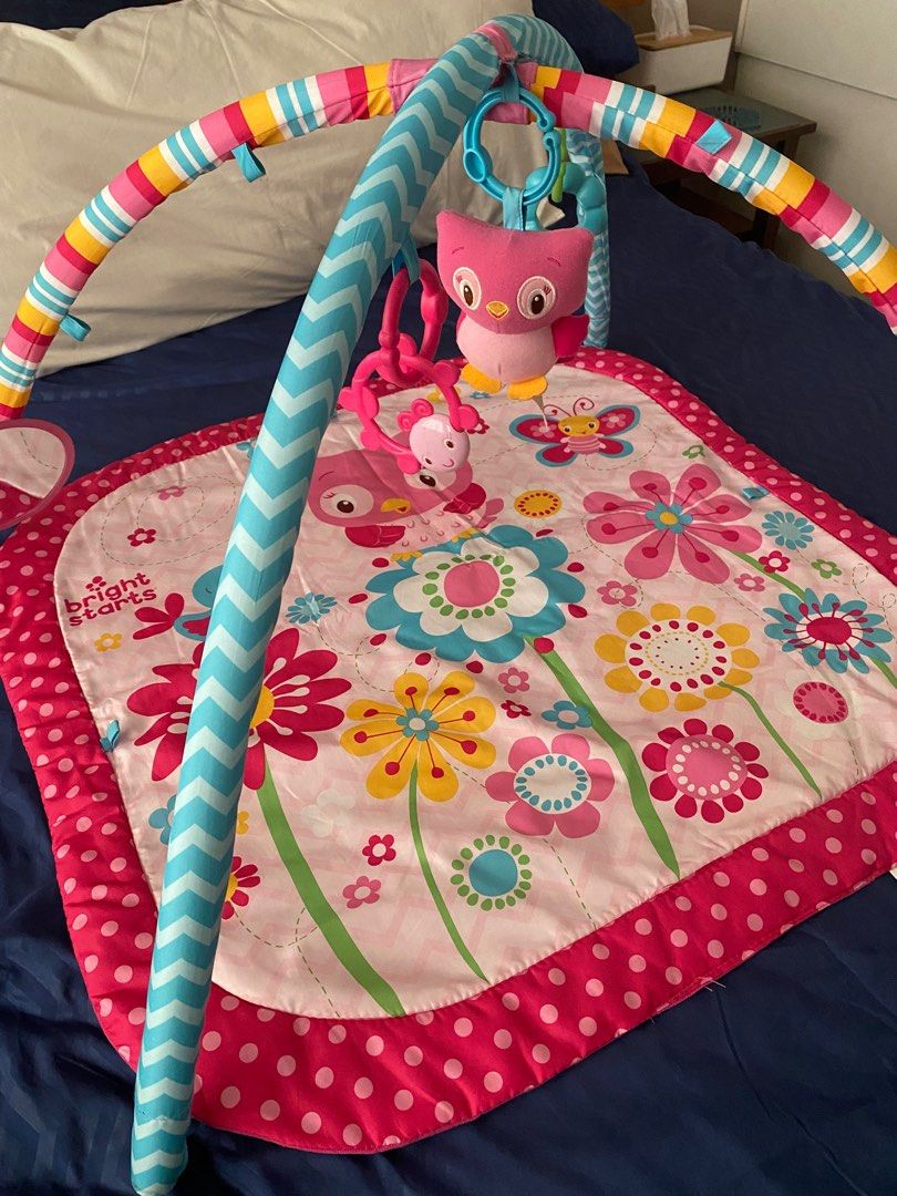 Bright starts fanciful flowers discount activity gym