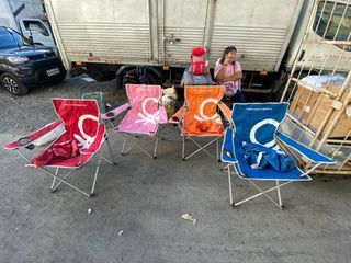 Camping chairs 4pcs take all