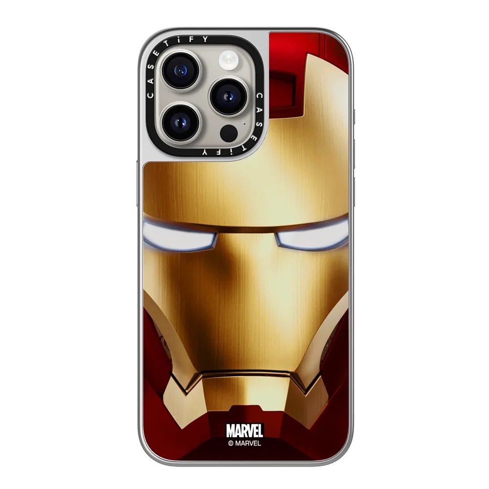 15 Pro Max Iron Man Iphone Case CASETiFY Iron Man Hero Mask
