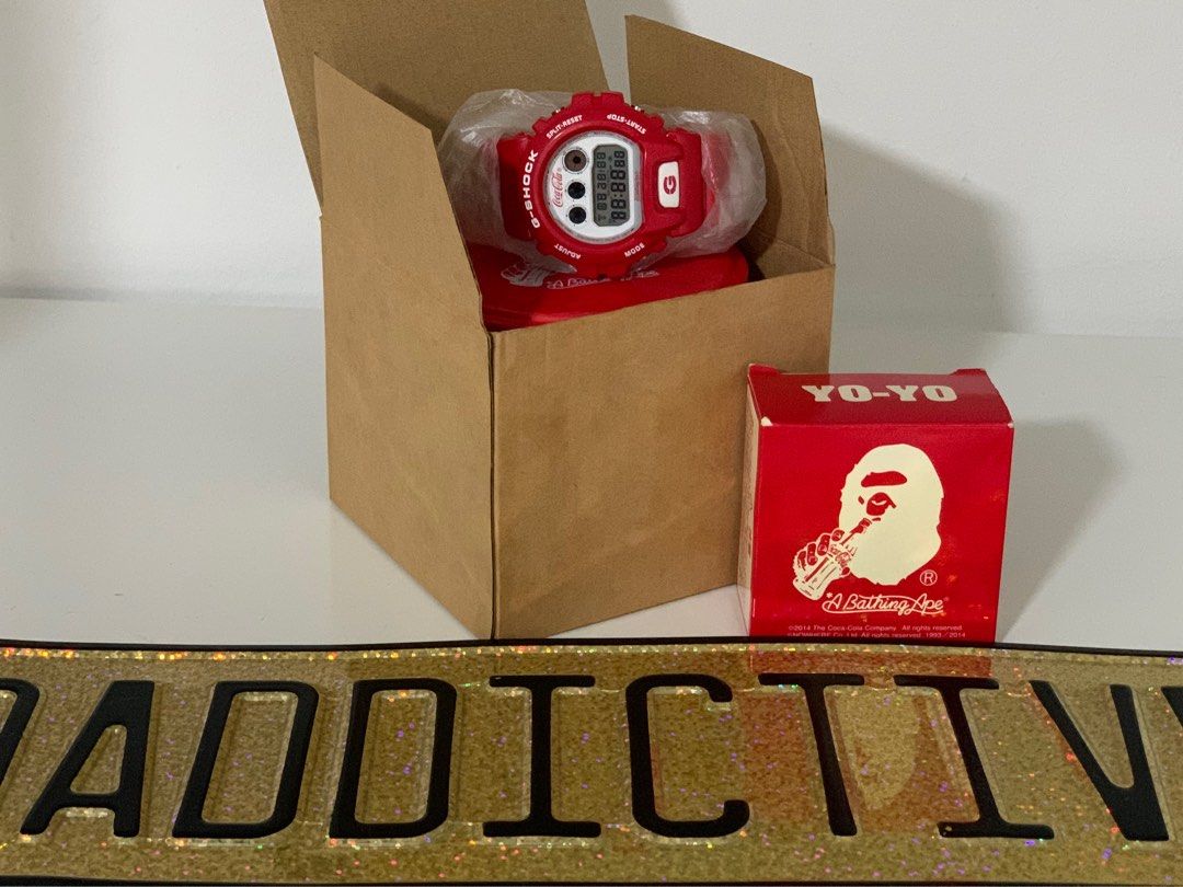 G shock x bape x coca cola shop