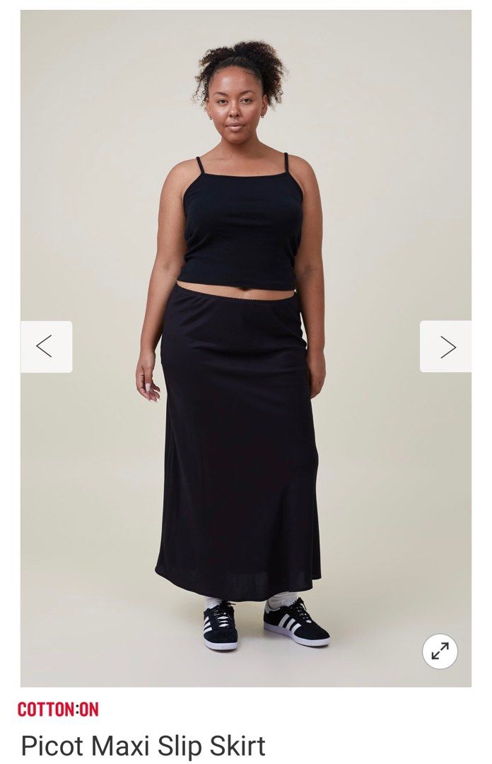 Cotton on slip skirt online