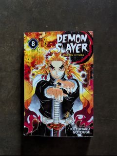 Demon Slayer Manga Kimetsu No Yaiba Volume 8