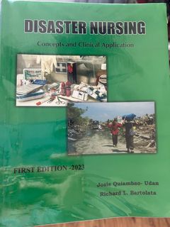 Disaster Nursing Book; UDAN 2023