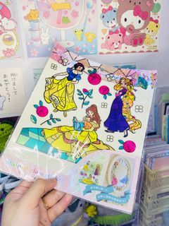 Disney Princesses glass sticker