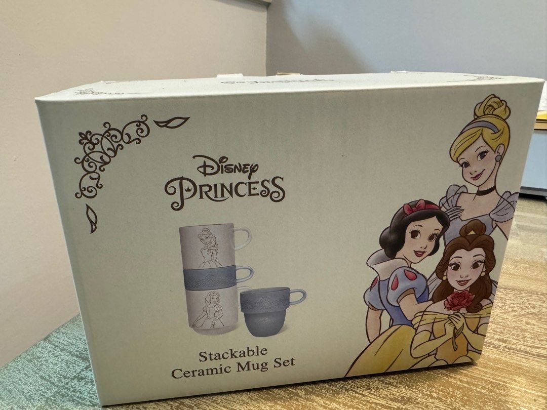 Disney Stackable Ceramic Mug Set (Category: Coffee & Tea Tableware) located in Singapore. Submitted by kmengz (Listing ID 1292736023, Image 1). Description: Refer to images .