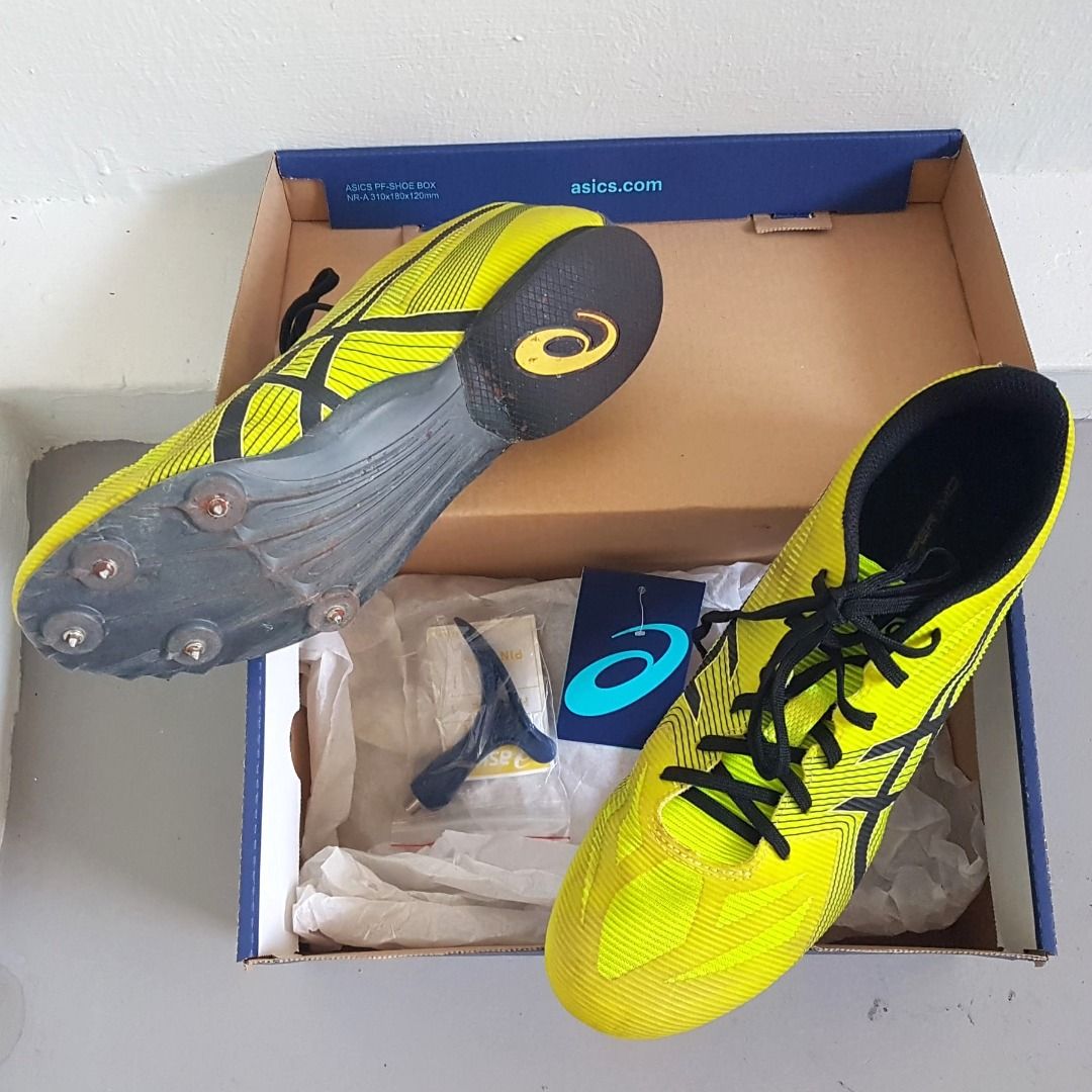 Exclusive ASICS Hyper MD6 Spike Shoes Track Field Shoes EVA Heels Splinter Runner Japan CM 28.5 US 10 EUR 44 Premium Running Sneakers
