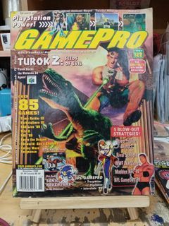 GAMEPRO Magazine - ISSUE 122- NOV 98- TUROK STREET FIGHTER Game PlayStation PC Online Nintendo Xbox