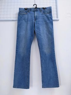 Gap 1969 Jeans Mens Denim Blue 30x32 Slim Straight Fit Vintage Faded Style