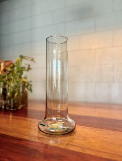 Glass vase, tall