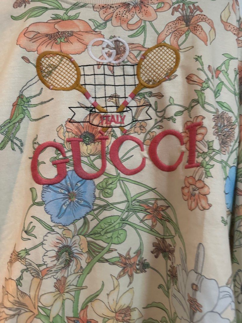 Gucci floral sweatshirt sale