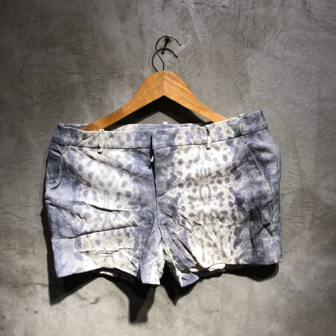 Snakeskin leather shorts new arrivals
