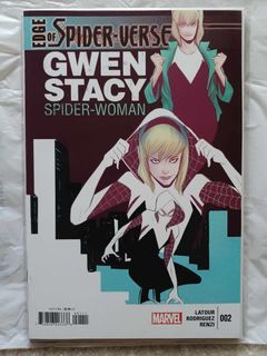 Gwen Stacy First Appearance Spider-Woman Edge of Spider-Verse Comic book Facsimile Reprint