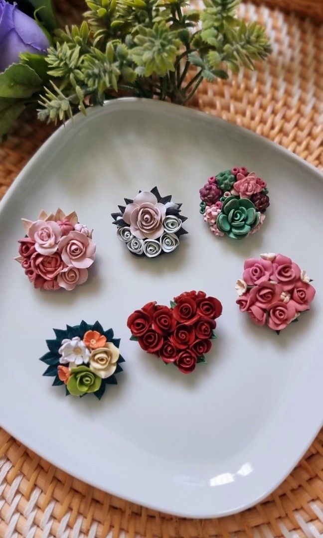 Handmade hijab pins Brooches Women s Fashion Muslimah Fashion Accessories on Carousell