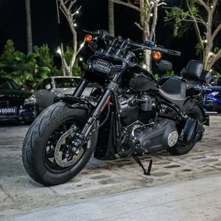 Harley davidson fat bob olx on sale