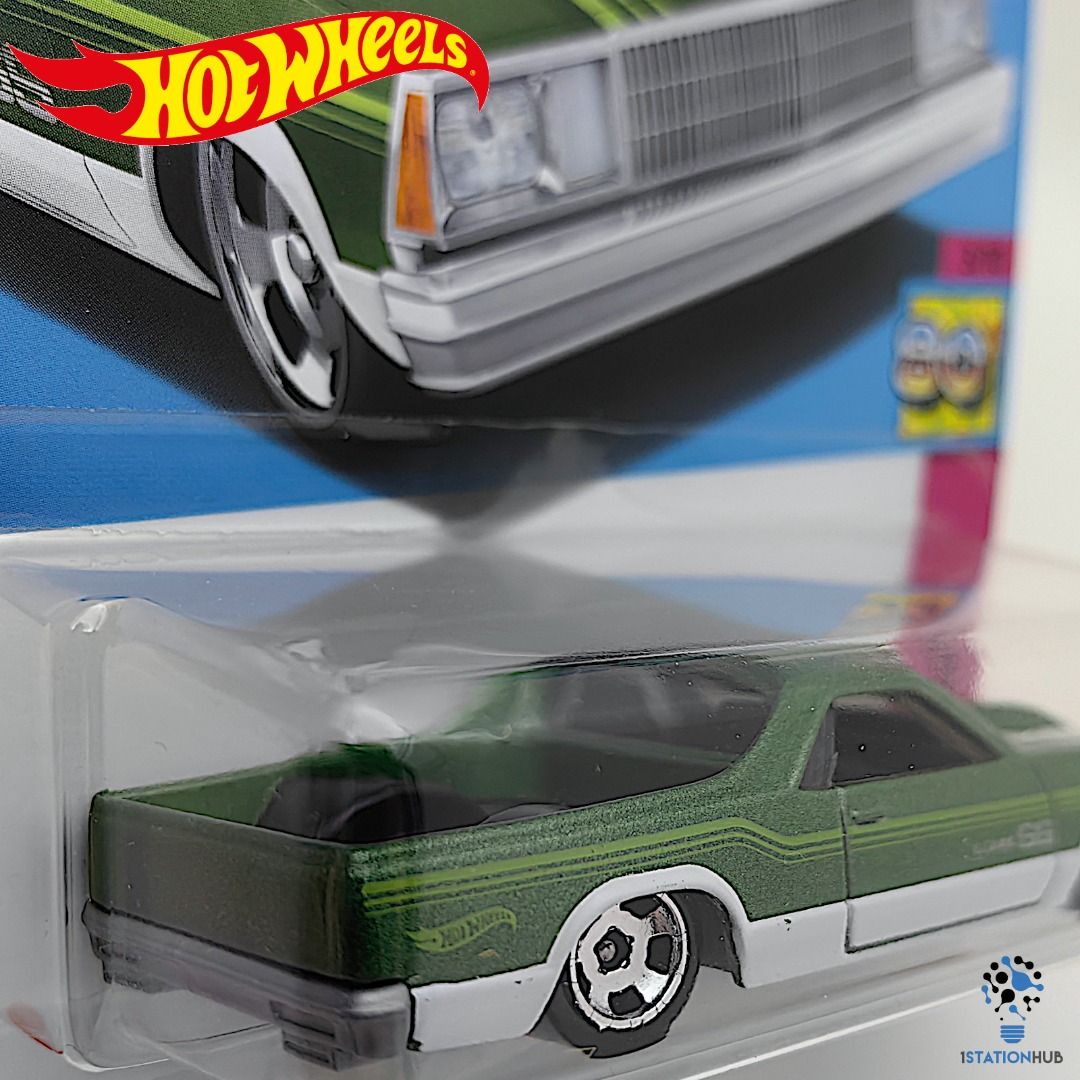 Hot Wheels '80 El Camino - HW The '80s Series 3/10, Green, 26/250