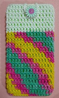 iphone 14 pro crochet phone pouch/case