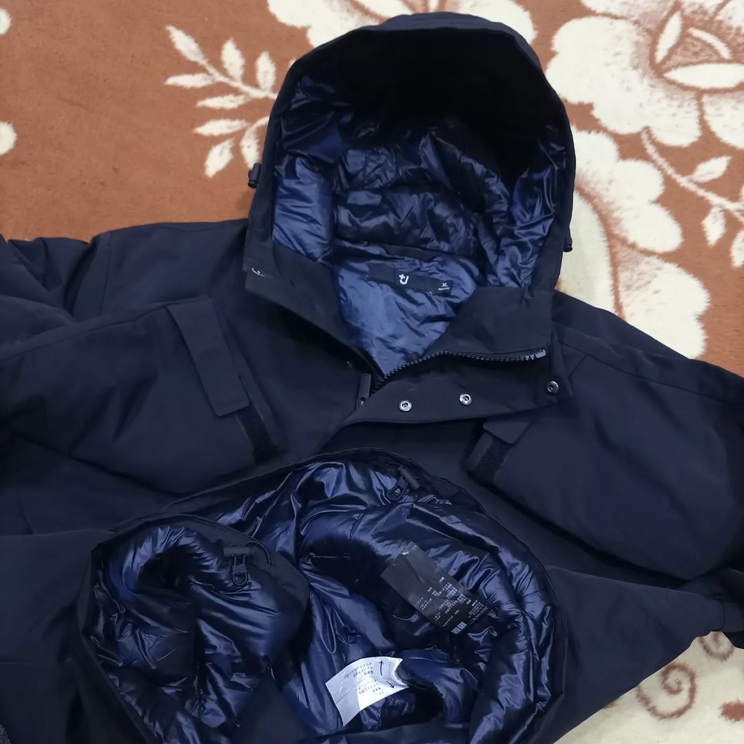Jaket uniqlo waterproof store