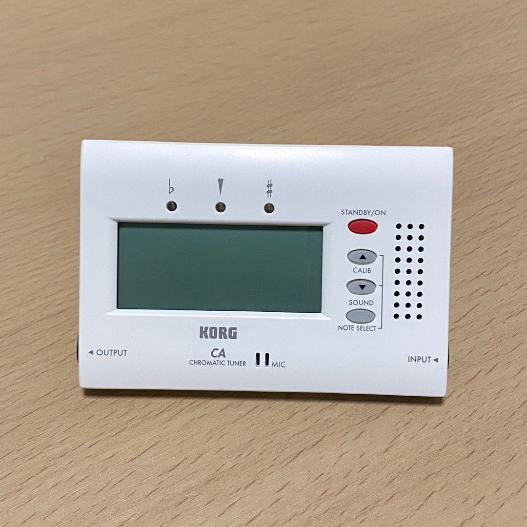 KORG CA-40 調音器 CHROMATIC TUNER, 興趣及遊戲, 音樂、樂器 &amp; 配件, 樂器配件 - Carousell