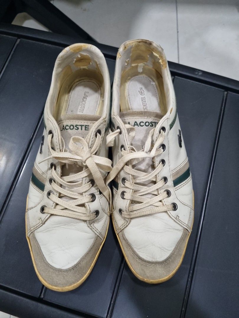 Lacoste shoe hot sale size