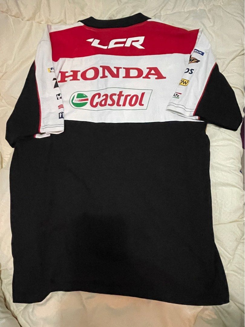 LCR TEAM Vintage polo lcr Honda Castrol T shirt T shirt Carousell