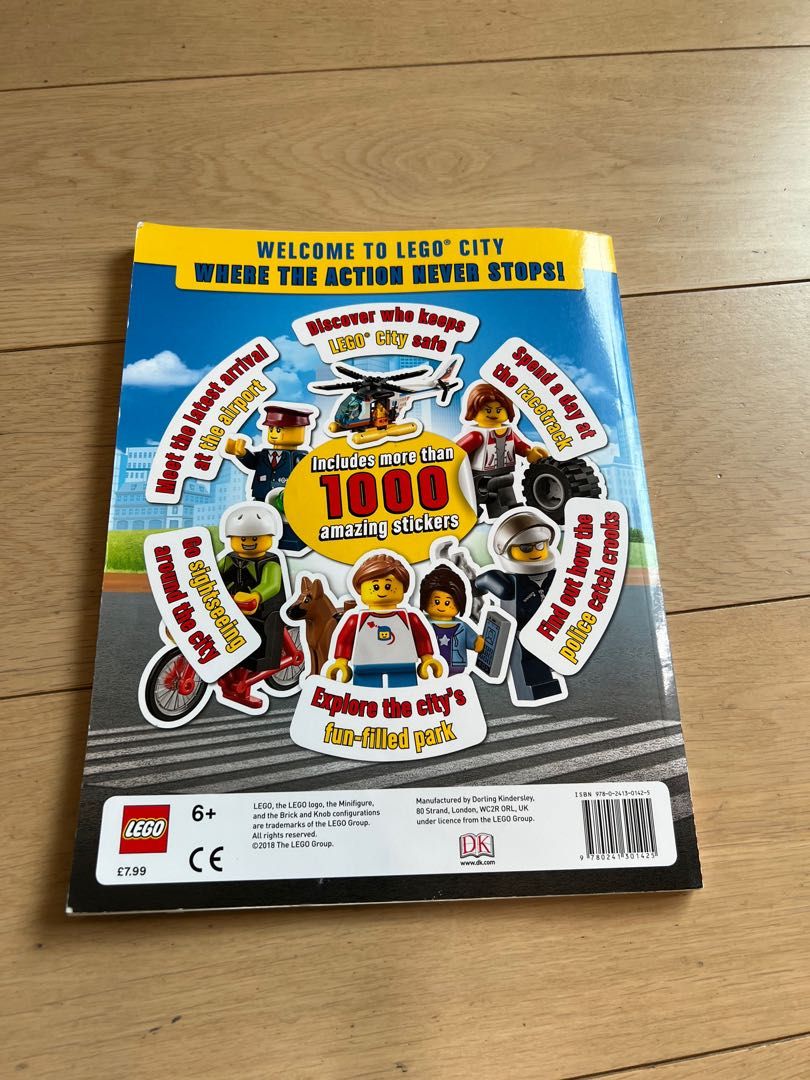 Lego city ultimate sticker collection Carousell