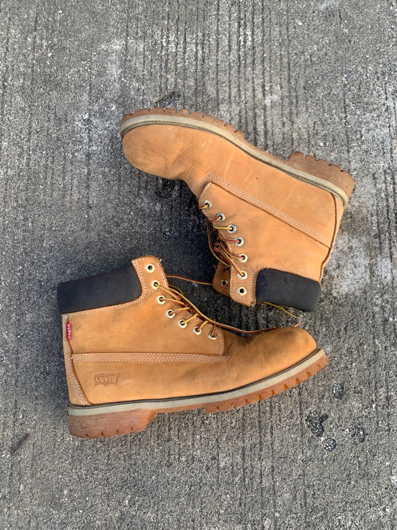 Levi s boots like timberland Men s Fashion Footwear Boots on