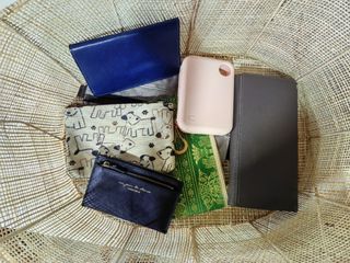long wallet , coin purse, passport holder