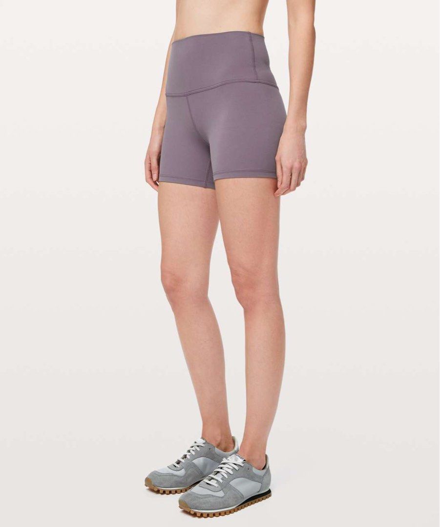 Lululemon Align High Rise Shorts 4” in Graphite Purple, Women's