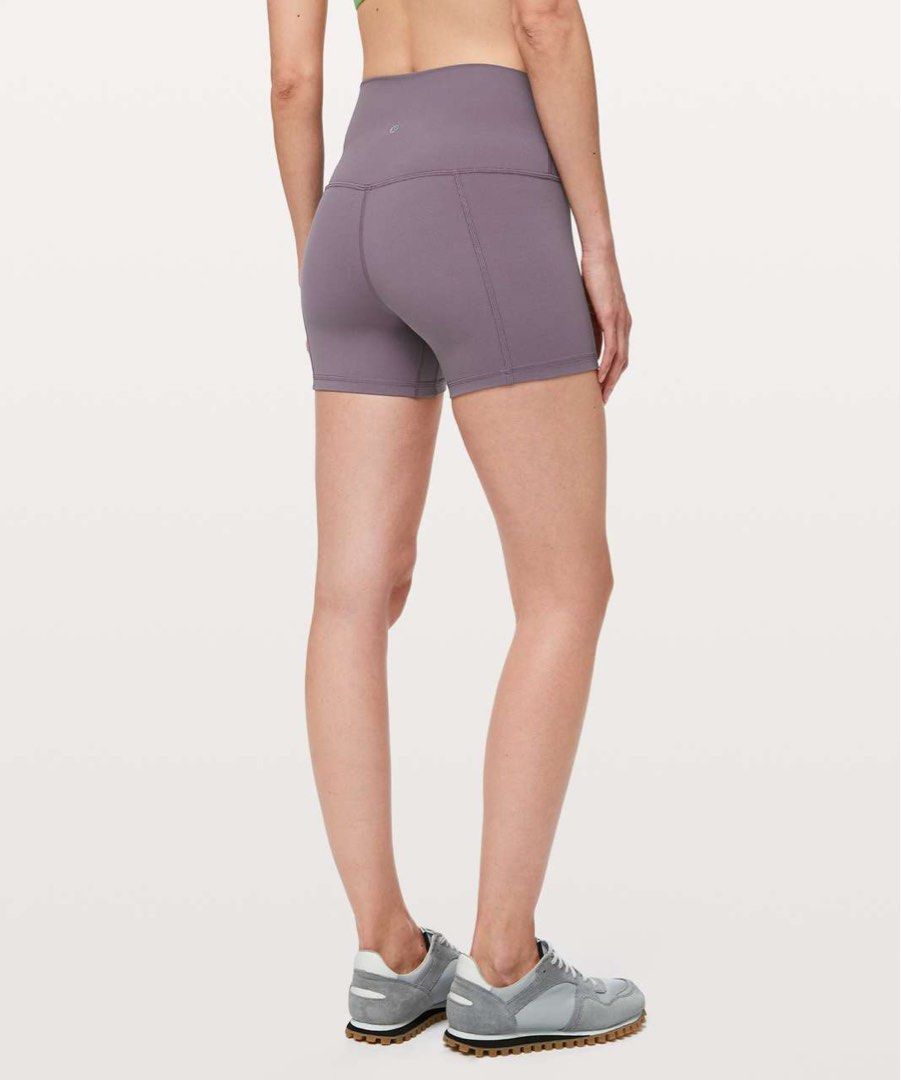 Lululemon Align High Rise Shorts 4” in Graphite Purple, Women's Fashion,  Activewear on Carousell