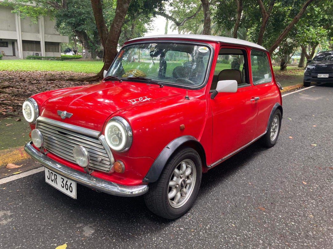 MINI Cooper 1.3 2DR Auto (Category: Used Cars) located in Los Banos. Submitted by acgalamgam (Listing ID 1292704534, Image 1). Description: FOR SALE 1998 Mini Cooper 1.3SPI A/T New parts installed Ignition harness Projector headlights Fog lights Rack and Pinion Alloy Sump Guard Pioneer CD player with 2 pioneer speakers installed new Motolita wood steering wheel classic Yokohama tires 0521 date stamp AC Delco battery 2022 Newly flushed radiator (G