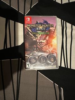 Monster Hunter Rise with free 3 amiibo coins