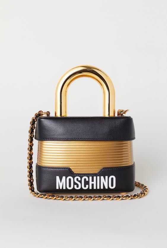 H&m moschino padlock bag 2025