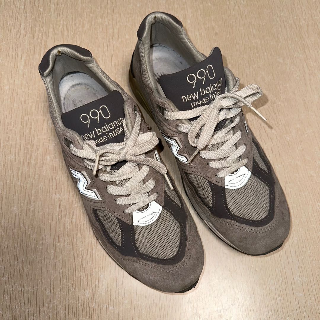 New Balance NB 990NV2 990V2 Gray Grey US 9.5 EUR 42.5 Carousell